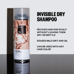 IGK Jet Lag spray application highlights quick refresh between blowouts