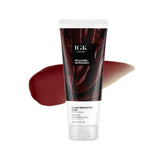 IGK Williams Burgundy gloss bottle shows instant color deposit and high-shine finish.