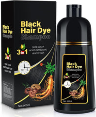 IIIMEIDU hair dye shampoo gray coverage pour for even color