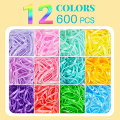 ikoco no-damage elastic hair elastics—smooth, snag-free fit for fine hair.