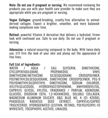 Il Makiage Power Lift priming application on skin creates a blurred makeup canvas.