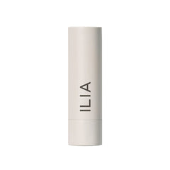 ILIA Balmy Tint Memoir packaging front showcases clean, cruelty-free lip care in a compact tube.