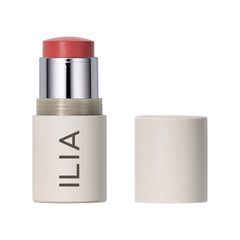 ILIA Multi-Stick All Of Me lip-cheek swatch builds natural everyday color