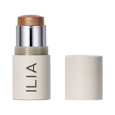 ILIA Multi-Stick in The City Bronze Pearl swatch for on-the-go glow.
