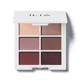 ILIA Necessary Eyeshadow Palette packaging shows eco-friendly mono-material case for recycling