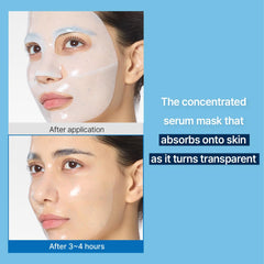 Illiyoon Ceramide Ato blue capsules release moisture gradually on skin.
