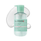 Illiyoon Gentle Deep Cleansing Oil bottle front highlights fragrance-free formula for sensitive skin.