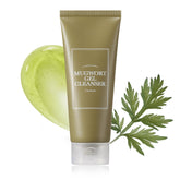 I'm from Mugwort Gel Cleanser bottle close-up shows soothing gel texture for sensitive skin.
