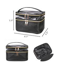 Imerelez waterproof top layer close-up highlights spill protection during travel.