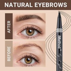 iMethod eyebrow pen apply stroke shows ultra-fine lines mimicking real brows