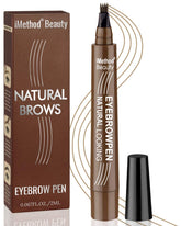 iMethod Eyebrow Pen Light Brown cap close-up shows shade and smooth finish for precise definition