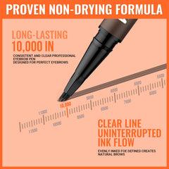 iMethod Eyebrow Pen waterproof formula resists sweat for all-day wear