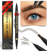 iMethod Microblading Eyebrow Pencil 3-prong tip close-up for precise hair-like strokes