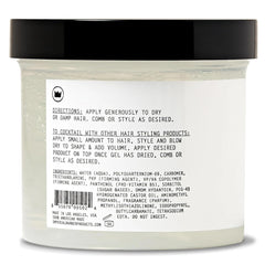 Imperial Gel Pomade shine finish adds a polished, professional look.