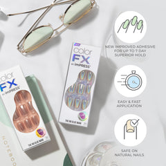 imPRESS No Glue Mani kit with 30 nails and tools