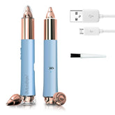 iMusthav 2in1 eyebrow-facial remover pencil-tip-head for precise shaping.