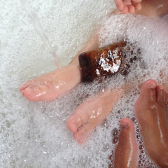 Incredible BY NATURE African Black Soap foam-lather for cleansing without fragrance.