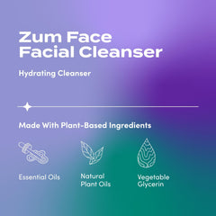 Indigo Wild Zum Face Cleanser foam application highlights soft makeup removal options
