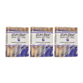 Indigo Wild Zum Goat Milk Soap Bar pack image showcasing a 3-pack of Frankincense-Lavender for easy gifting