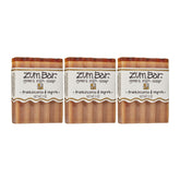 Indigo Wild Zum goat milk soap bar pack-frankincense-myrh: natural cleanser for hands and body