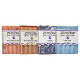 Indigo Wild Zum Goat Milk Soap Bar packaging for a 4-pack daily cleansing