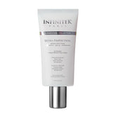 Infinitek Paris tinted sunscreen bottle provides matte mineral protection for daily wear.
