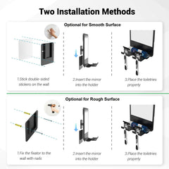 Infitrans foam-canister storage adds convenient organization inside the bracket