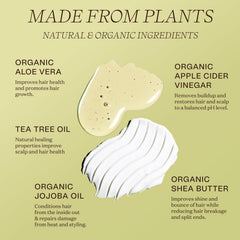 Ingreendients non-toxic vegan conditioner bottle for smooth, hydrated hair