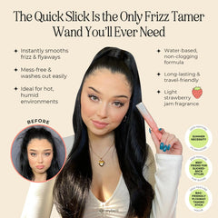 INH Hair Mascara wand delivers frizz control for a smooth, controlled look