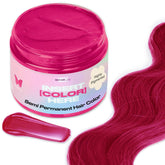 INH Flamingo Topaz jar ready to apply for vibrant pink strands.
