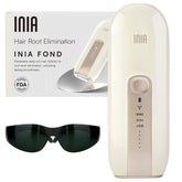 INIA Fond device front view for at-home hair removal and lasting smooth skin.