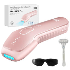 INIA HAUTE Pro ice-cooling tech delivers comfortable at-home IPL sessions.