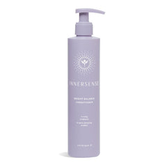 INNERSENSE Bright Balance bottle pour shows even distribution for color-safe conditioning
