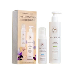 INNERSENSE Curl Memory bottle demonstrates curl-defining formula for lasting definition