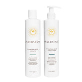 INNERSENSE Hairbath Shampoo bottle showing moisture-friendly formula for hydrated, frizz-controlled hair.