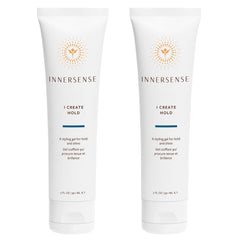 INNERSENSE I Create Hold Gel jar close-up showing honey-based texture for hold and shine