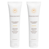 INNERSENSE Natural Pure Harmony Hairbath Shampoo bottle close-up for gentle cleansing and vibrant hair.