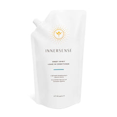 INNERSENSE Sweet Spirit Leave-In refill pouch boosts detangling and moisture.