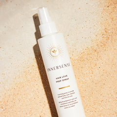 INNERSENSE Natural Hair Love Prep Spray boosts strength and shine with Vitamin B and Rice Protein