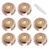 Innobeaut refill heads Gen2 close-up highlighting 3D design for smoother facial hair removal.