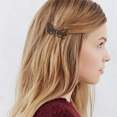 insowni bronze bobby pins with geometric shapes for secure gothic accents