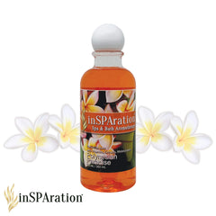 InSPAration spa liquid being poured for spa or bath use