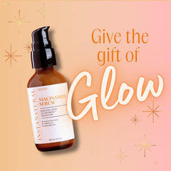 InstaNatural Niacinamide Serum texture close-up demonstrates silky hydration