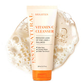 InstaNatural Vitamin C Cleanser bottle ready for brightening routine