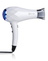 InStyler Turbo Ionic Blow Dryer front view showing compact design and control panel for easy use