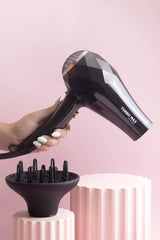 InStyler Turbo MAX Ionic Dryer concentrator nozzle close-up for sleek, smooth blowouts