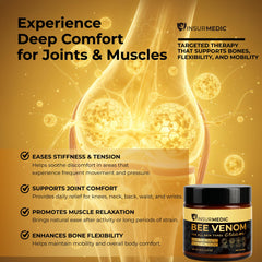 InsurMedic Bee Venom Cream ingredients highlight herbal extracts for soothing renewal