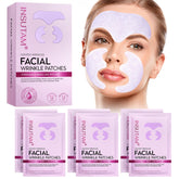 Insutam forehead wrinkle patches on nightstand for overnight smoothing and refreshed morning skin.