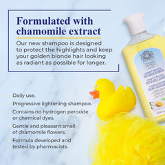 Intea Camomila Kids Shampoo pour showing easy-to-dispense flow