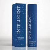 Intelligent Shop Super Volumizing Shampoo bottle front shows volume-boosting formula for fuller hair